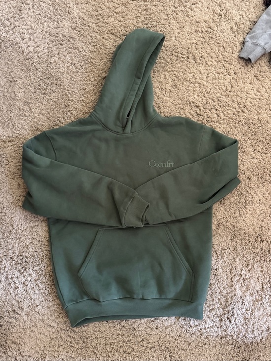 Comfrt Tops - Comfrt Women's Forest Green Pullover Hoodie
